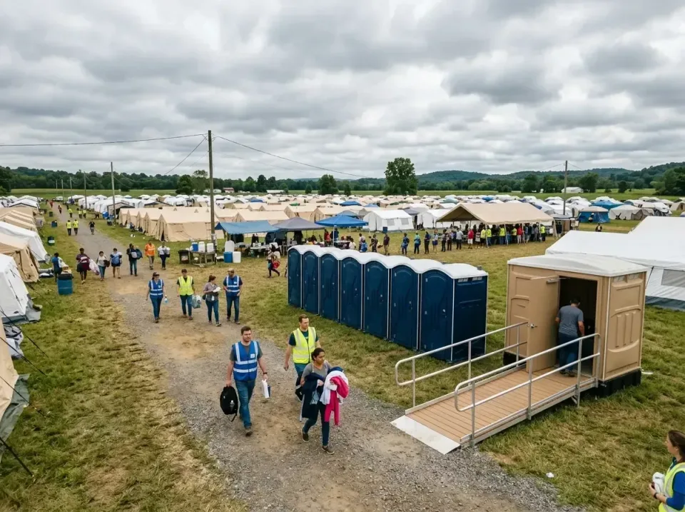 disaster-relief-camp-restrooms-010 — frequently asked questions, Dumpster & Portable Bathrooms Rental in Mount Vernon, IN